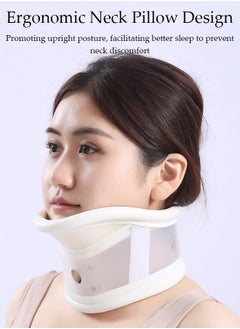 DUNISO Neck Brace for Neck Pain and Support, Neck Brace for Sleeping, Soft Neck Support Relieves Pain, Soft Neck Brace Cervical Collar, Neck Traction Device  - Image 3