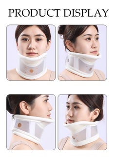 DUNISO Neck Brace for Neck Pain and Support, Neck Brace for Sleeping, Soft Neck Support Relieves Pain, Soft Neck Brace Cervical Collar, Neck Traction Device  - Image 5