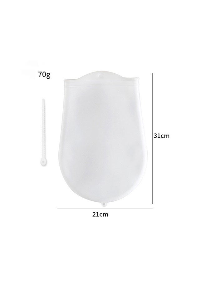 جيوستوس حقيبة عجين السيليكون لأداة المطبخ، خلاط عجين متعدد الاستخدامات للخبز والمعجنات وتورتيلا البيتزا، أدوات خبز سيليكون ممتازة، أداة طبخ حاوية تخزين الطعام متعددة الوظائف - Image 2