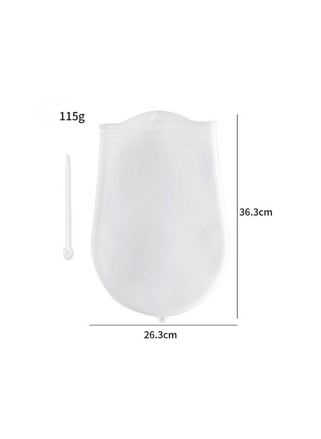 جيوستوس حقيبة عجين السيليكون لأداة المطبخ، خلاط عجين متعدد الاستخدامات للخبز والمعجنات وتورتيلا البيتزا، أدوات خبز سيليكون ممتازة، أداة طبخ حاوية تخزين الطعام متعددة الوظائف - Image 3