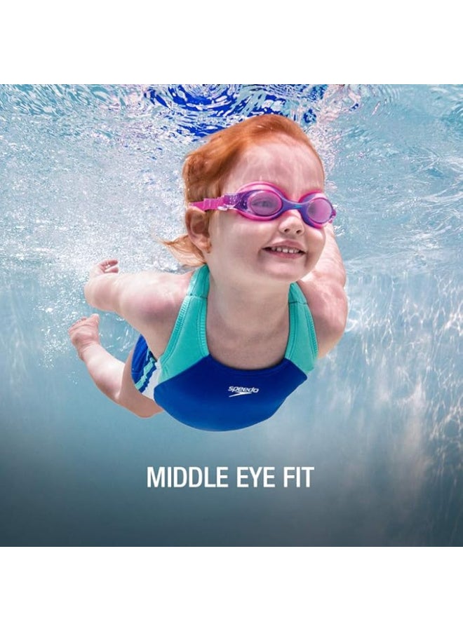 Speedo Skoogles Kids Swim Goggles, No Leak, Anti-Fog, Easy to Adjust and Comfortable with UV Protection - Image 2