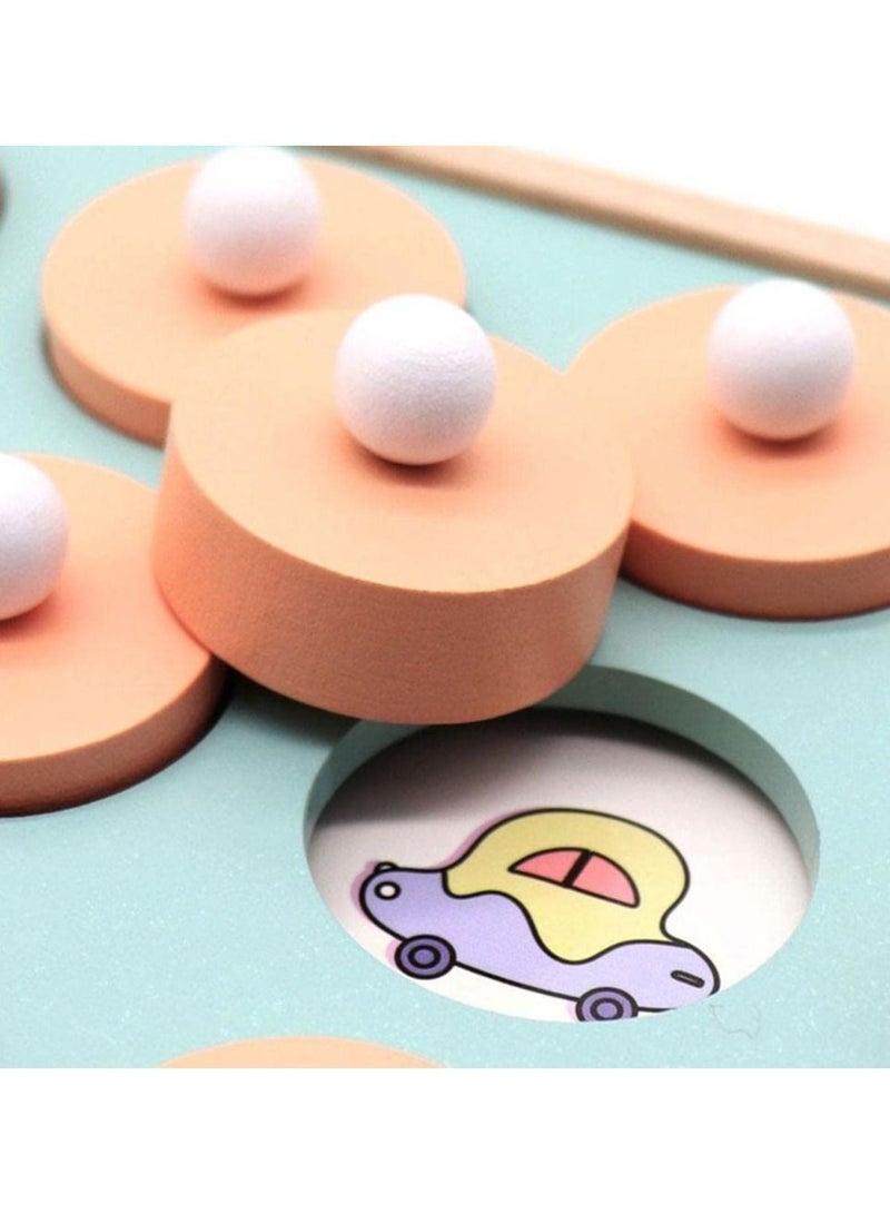 Memory Wood Chess Games Educational Learning Toys for Kids - Image 4