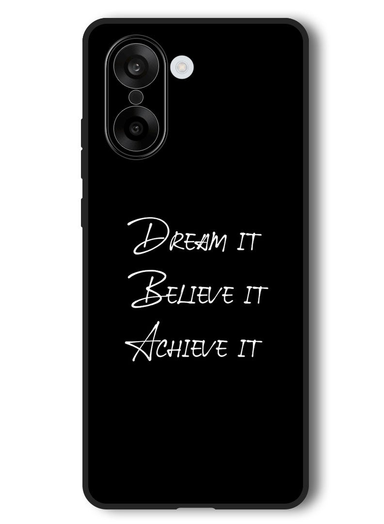 Theodor Case Compatible with OnePlus Nord CE 5 6.77 Inch Protection Shockproof Bumper Cover Dream it - Image 1