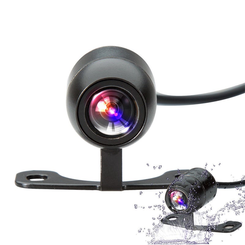 Rear View Camera: Black Mini Waterproof Design - Easy To Install & Operate Car Camera for Safe Parking & Rear View Enhancement - Image 5