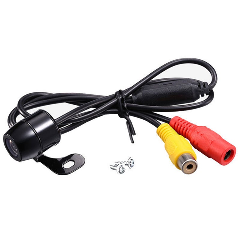 Rear View Camera: Black Mini Waterproof Design - Easy To Install & Operate Car Camera for Safe Parking & Rear View Enhancement - Image 4