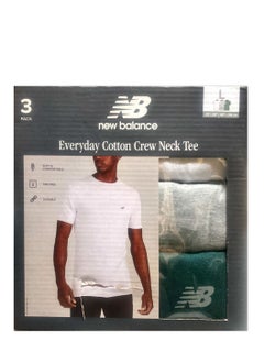 New Balance New Balance - Men's 3 Pack Crewneck Cotton T-Shirt  - Image 1