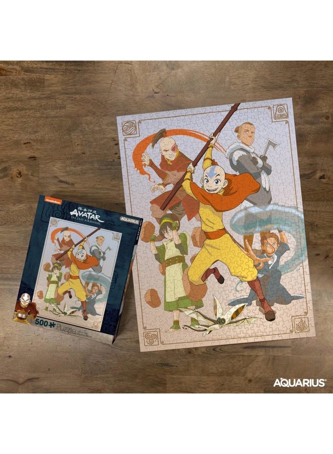 Aquarius Avatar The Last Airbender Cast 500 Piece Jigsaw Puzzle - Image 3