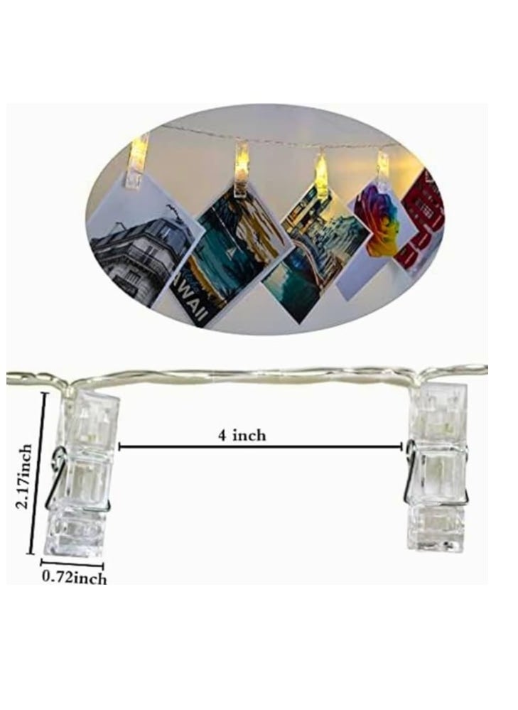 10 Led Photo Clips Indoor Fairy String Lights For Hanging Photos Pictures Cards And Memos Multicolour - pzsku/ZFC7F5548356A584C5003Z/45/_/1713098192/5a5e4a2d-85d0-4853-af8d-957f4187b576