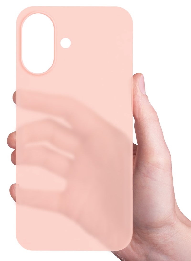 Ultra Thin Case for iPhone 17 - 0.3mm Matte Case Cover Air Skin Series Feather-Light Frosted Protective Back Cover - Pink - Image 3