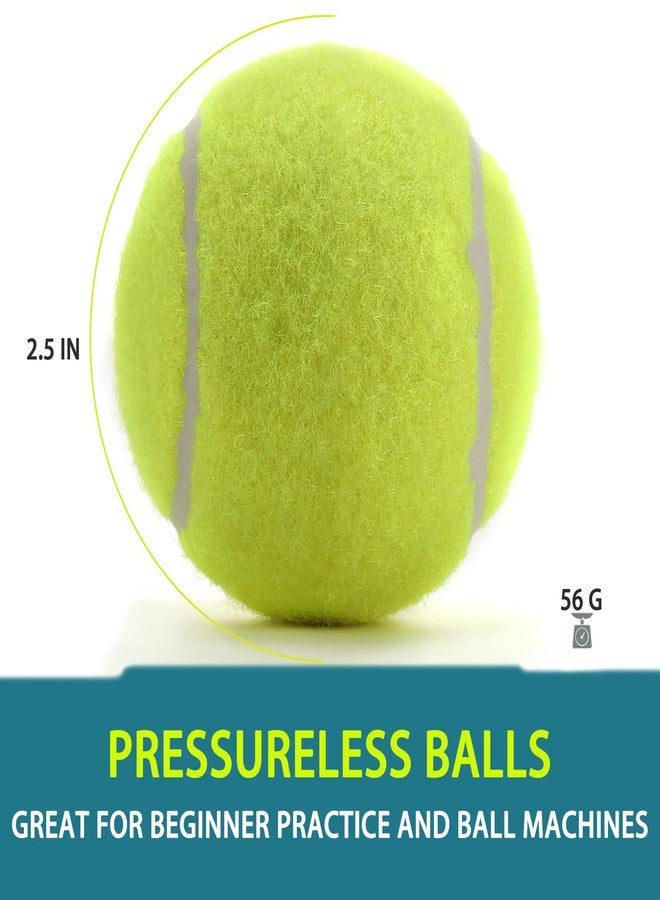 insum Tennis Balls,12-Pack Advanced Training Tennis Balls for Beginner Practice Balls, Pet Dog Tennis Balls with Mesh Bag for Easy Carry - Image 5