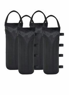 Excefore 112 LBS Extra Large Pop up Canopy Weights Sand Bags for Ez Pop up Canopy Tent Outdoor Instant Canopies, 4-Pack,Black (Without Sand) Dark Black  - Image 1