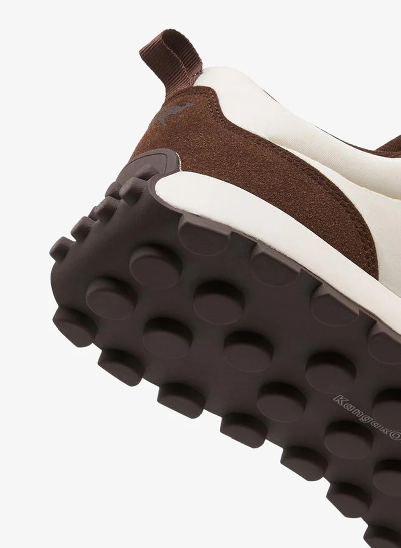 Kangaroos BROWN Men Lace-Up Ankle Sneakers for Men | Best Price UAE