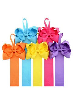 Elandy 12Pcs Ribbon Hair Bow Holder Organizer Hair Accessories Storage Organizer Headband Hair Clips Display Hanger Hanging Tools For Women Girls  - Image 1