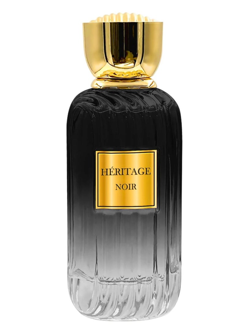 SAIF AL FARES Heritage Noir Perfume for Men & Women (Sweet, Musky) 100ML - Image 2