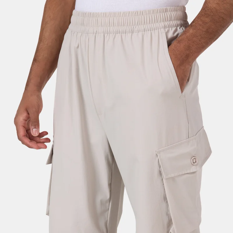 Sun and Sand Sports Beige Men's Utility Pants for Men | Best Price UAE