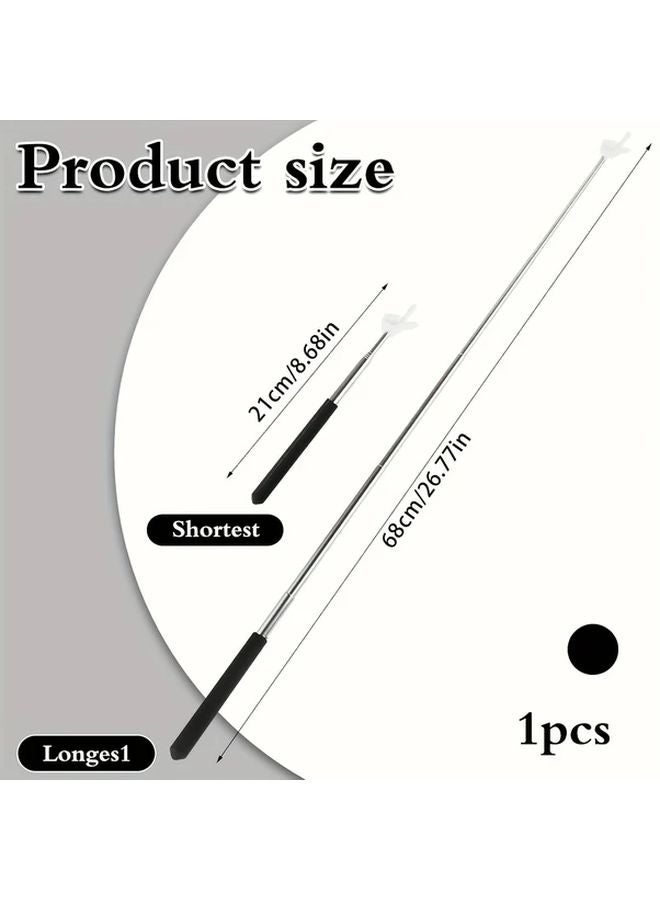 Blue Adjustable Telescopic Pointer Stick For Classroom Whiteboards Teaching - Image 4