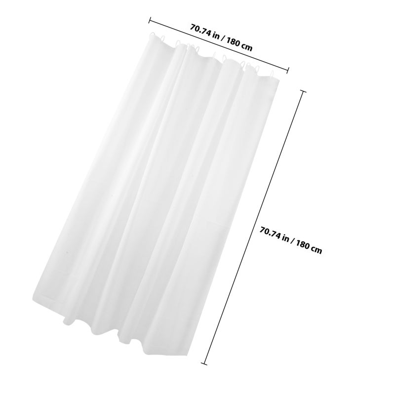 Color Shower Curtain Bathroom Water Resistant Thickened Bath Shower Curtain - Image 2