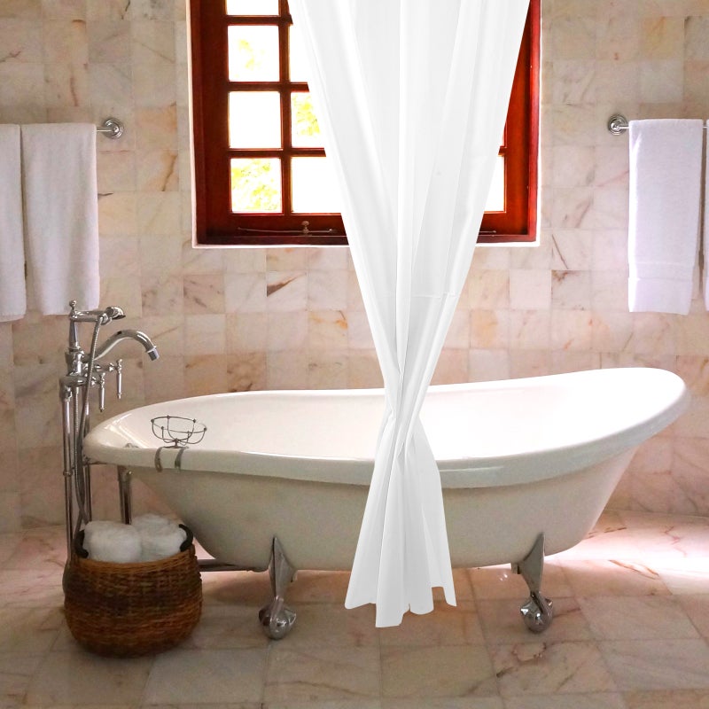 Color Shower Curtain Bathroom Water Resistant Thickened Bath Shower Curtain - Image 5