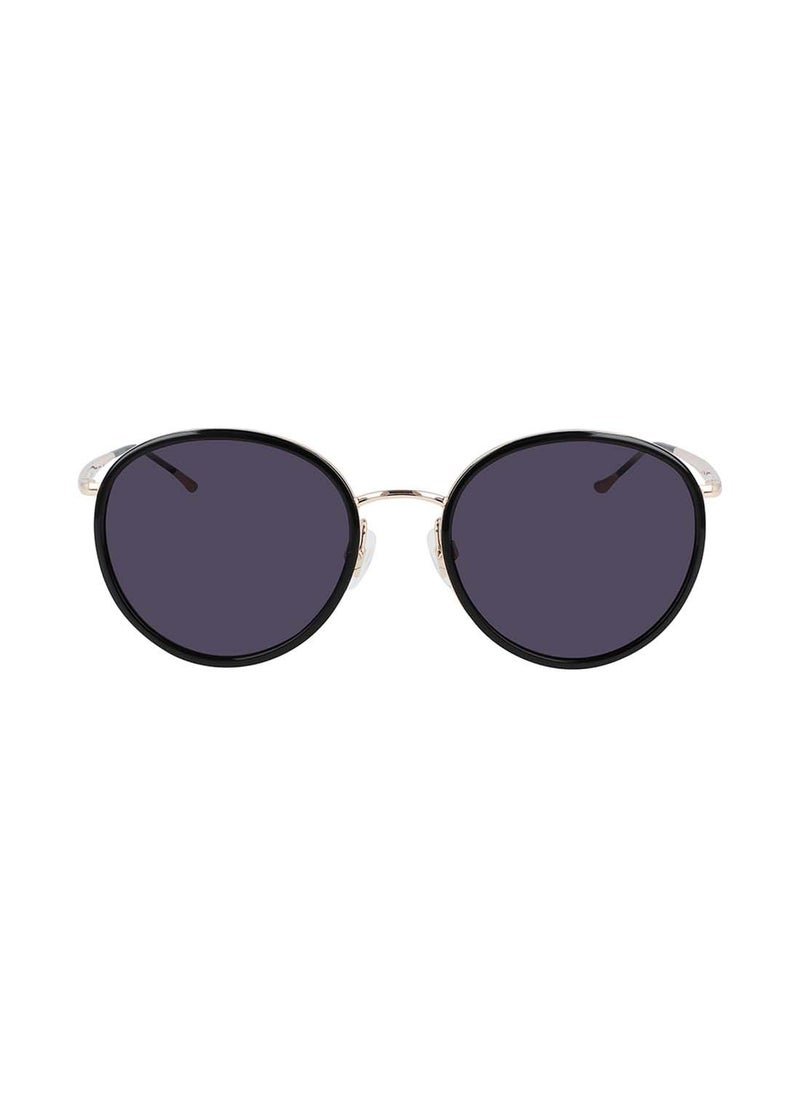 Donna Karan نظارة شمسية دائرية من الأسيتات بإطار كامل DO700S 5420 (001)  - Image 2