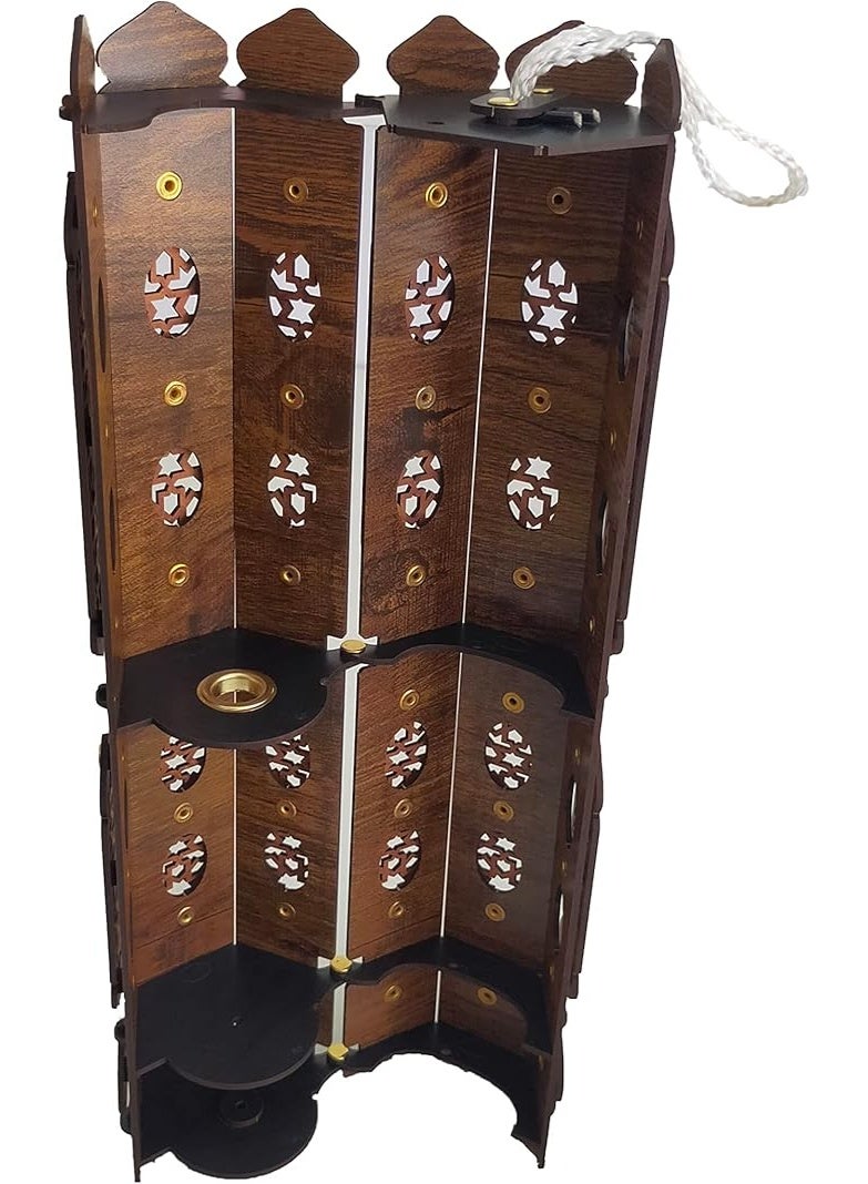 Antique Wood Incense Burner, incense holder(Multicolored) - Image 5