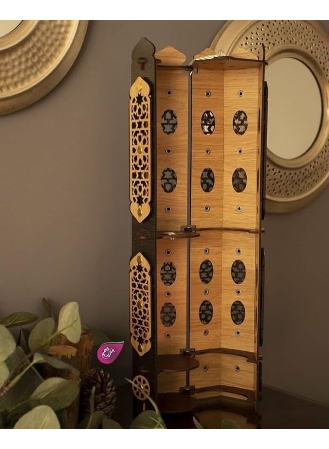 Antique Wood Incense Burner, incense holder(Multicolored) - Image 4