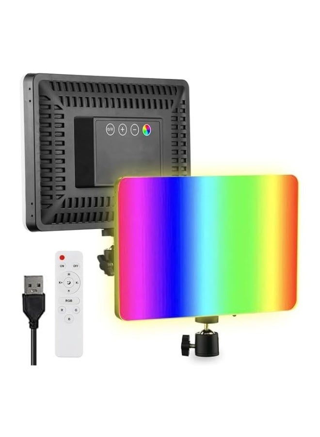 Professional LED Video Fill Light Panel with Stand, Adjustable Brightness & Color Temperature, Portable Photography Lighting Kit, Soft Light for YouTube, Streaming, Studio, Makeup, Portrait Photography - Image 1