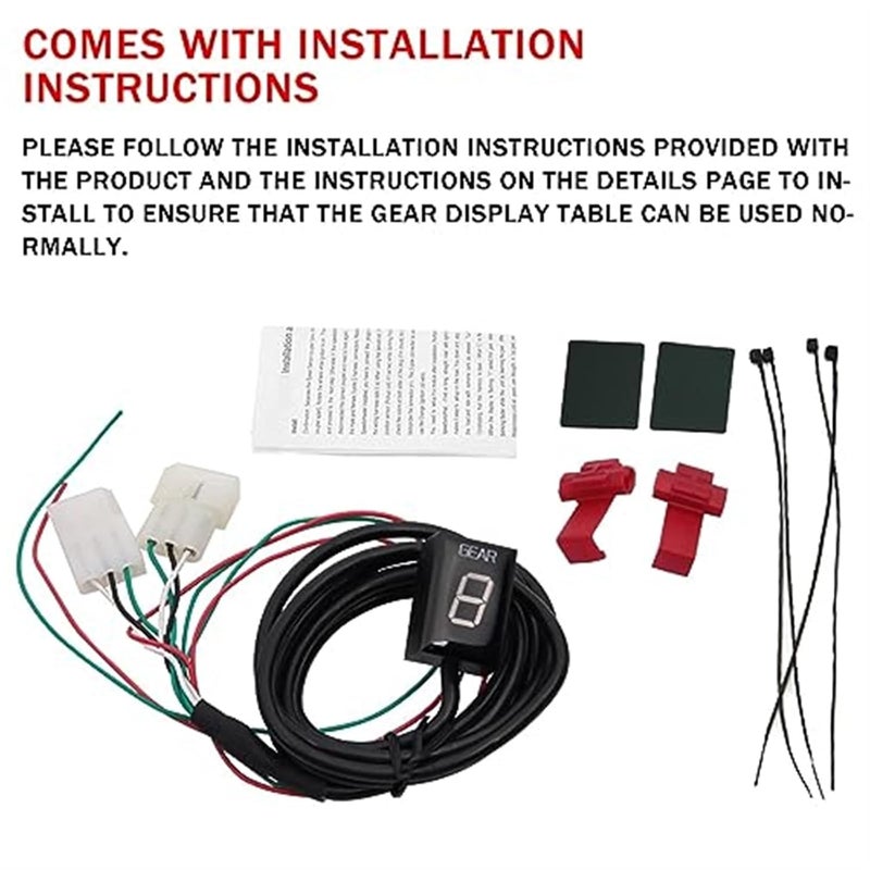 Wivplex Motorcycle Gear Indicator for Aprilia Models - Image 2