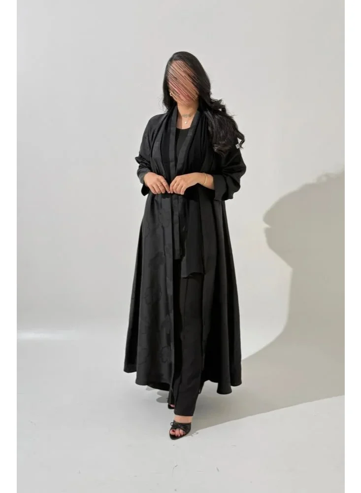 Tori-abaya Black TikTok-style abaya