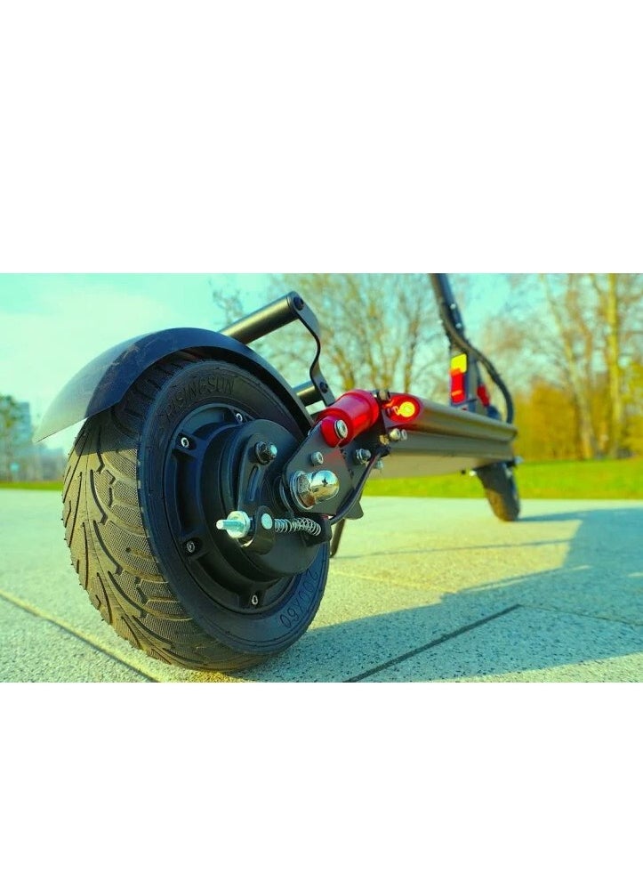 KugooKirin - X1 Electric Scooter: 50KM Max Range, 37KM/H Speed, 120KG Load Capacity -Performance Detachable 48V Battery Powerful 600W Motor, 8-Inch Tires, and IP54 Rating for Adults & Fast Charging for Urban Commuting - Image 1