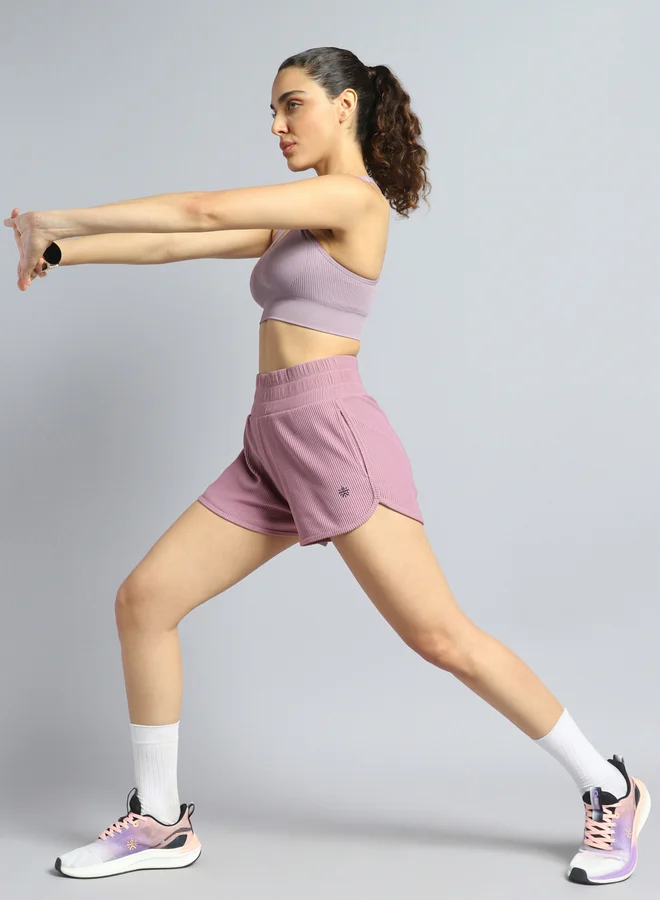Cult Women Lavender Training Sculpted Shorts