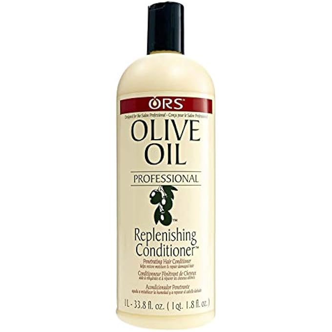 ORS OLIVE OIL NEUTRALIZING SHAMPOO 1L WITH REPLENISHING CONDITIONER 1L (SET OF 2) - Image 3