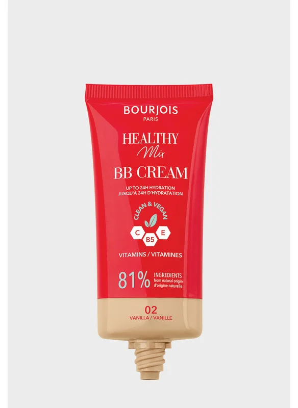 BOURJOIS PARIS Healthy Mix BB Cream - 02 - Vanilla, 30ml