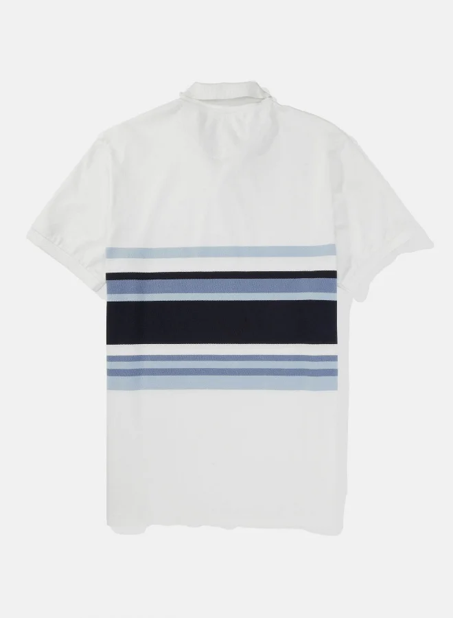 American Eagle AE Striped Polo Shirt