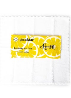 Global Star Refreshing wet pads lemon 25 pcs  - Image 2
