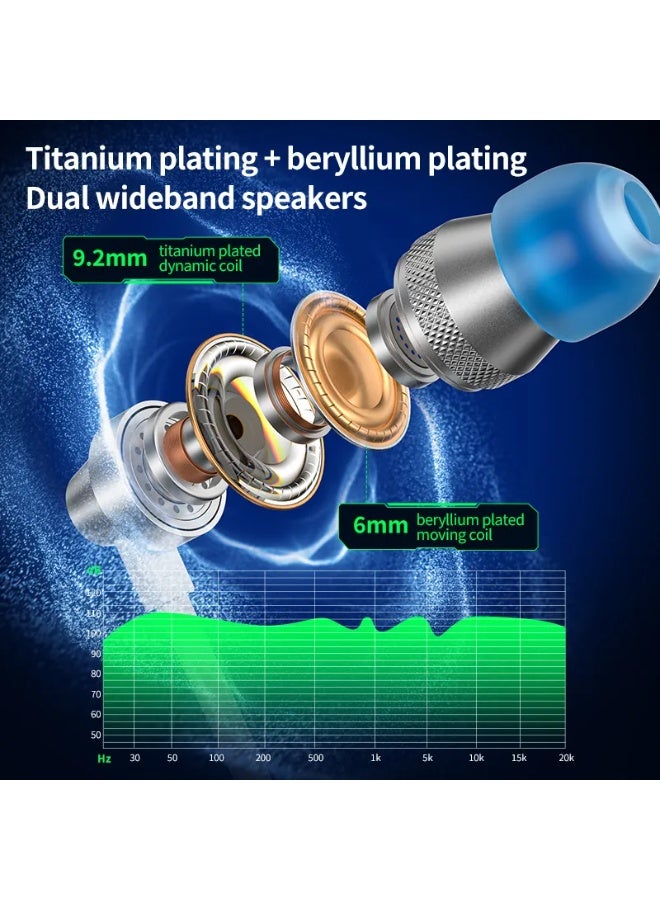 Plextone G26 Wired 3.5mm Gaming Headset with TYPE-C Adapter, Stereo Gaming Headphone with HD Microphone, Silver - Image 4