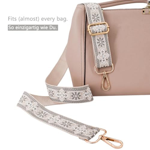 ROYGBCP Adjustable Purse Strap Replacement - Extra Long Crossbody Shoulder Strap for Women's Handbags - Image 5