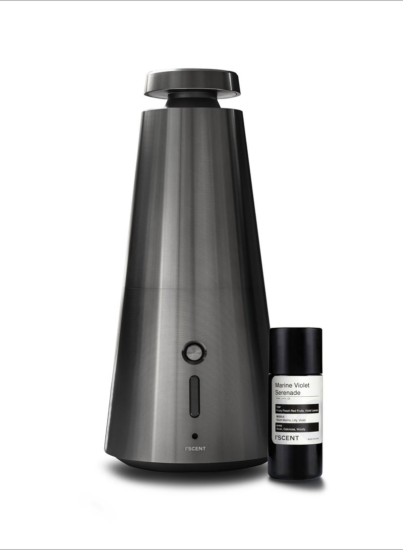 ISCENT | Ensō Diffuser - Scent Diffuser for Home Fragrances (Black) - Scent Refill Sold Separately - Image 5