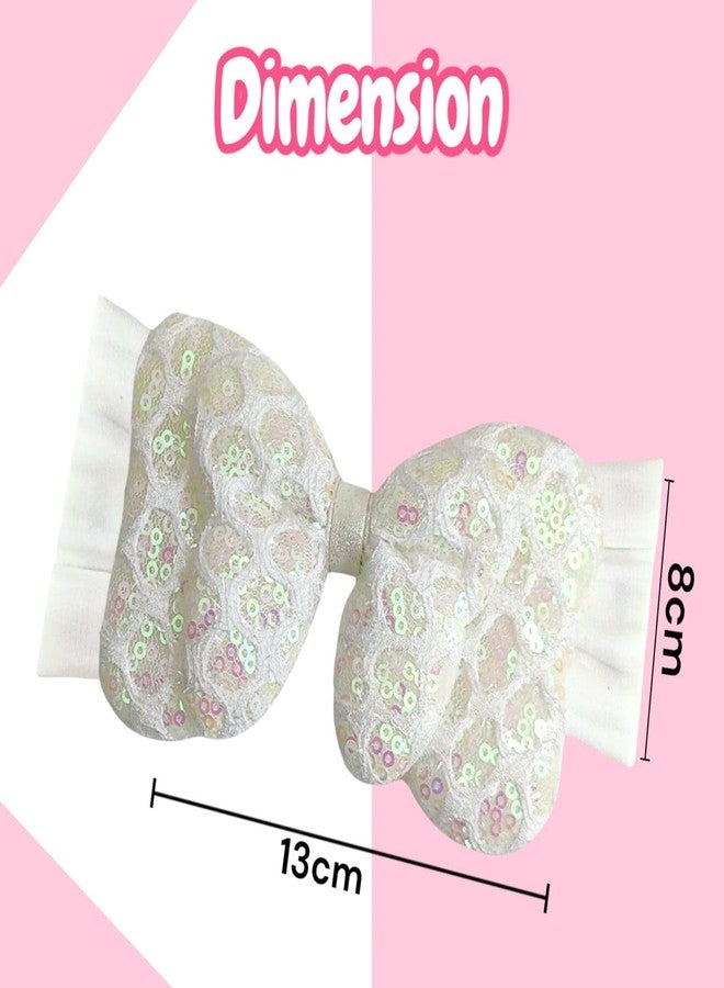 AMYCAUR Multi-coloured hairband Elastic Kids Headband Hair Accessory for Baby Girls and Kids | Soft And Comfortable Baby Girls Shower Gift For Newbron Baby | Random Color (1 Pcs, Big) - Image 2