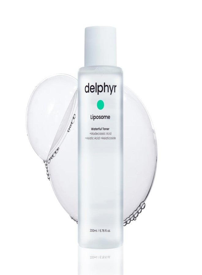 delphyr Liposome Waterful Toner, Soothing & Hydrating Toner for Sensitive Skin with Centella Asiatica TECA, Korean Skincare for Trouble Care (6.76 fl. oz, 200ml) - Image 1