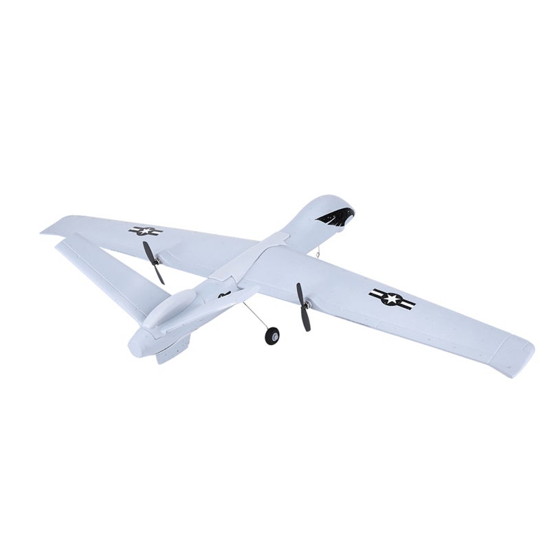 RC Airplane: 2CH 2.4G Remote Control, EPP Lightweight Durable Glider, Folding Wing DIY Kit - Gyro Stabilized, 600mAh Battery For 20 Min Flight, LED Light For Beginner Hobbyists - Image 5