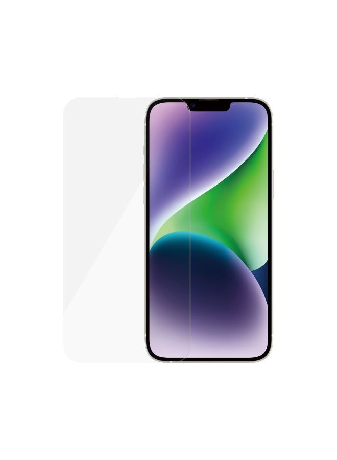 بانزرجلاس واقي الشاشة الآمن لآيفون 14 بلس/13 برو ماكس - شفاف - Image 2