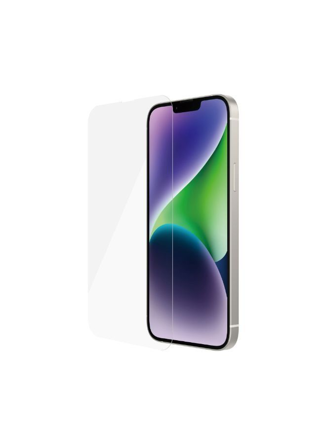 بانزرجلاس واقي الشاشة الآمن لآيفون 14 بلس/13 برو ماكس - شفاف - Image 1