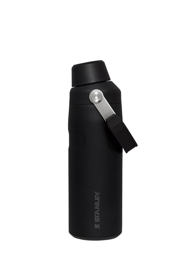 Stanley Stanley ice flow quick flow bottle 16 oz, Black, Stainless Steel  - Image 1