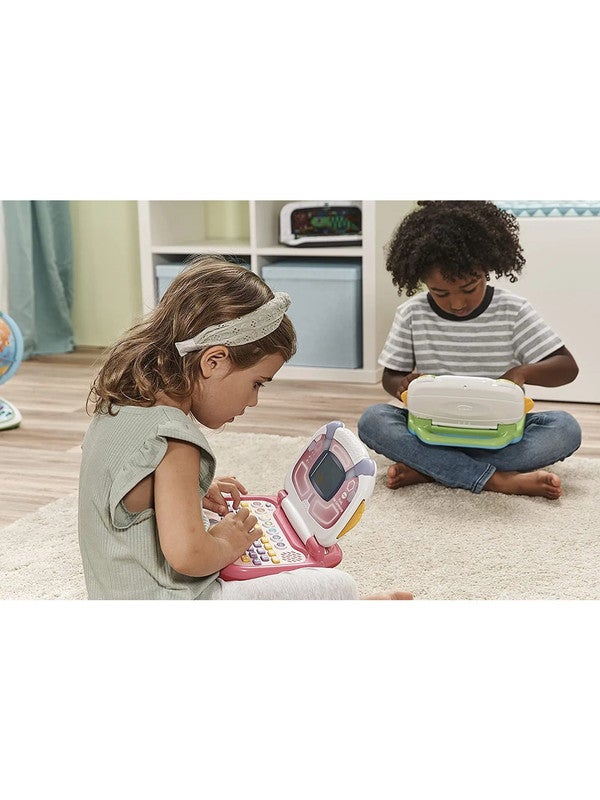 LeapFrog Click the ABC, 123 Laptop - Pink - Educational Computer Toy for Letters, Numbers & Early Skills - Image 4