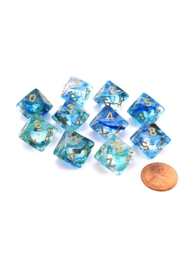 D10 Dice Set: Nebula Luminary Oceanic W/Gold (10) - pzsku/ZFC817830AAE22A8F69C8Z/45/_/1688536774/36325a91-8bd0-4d65-884a-9968abf194a0