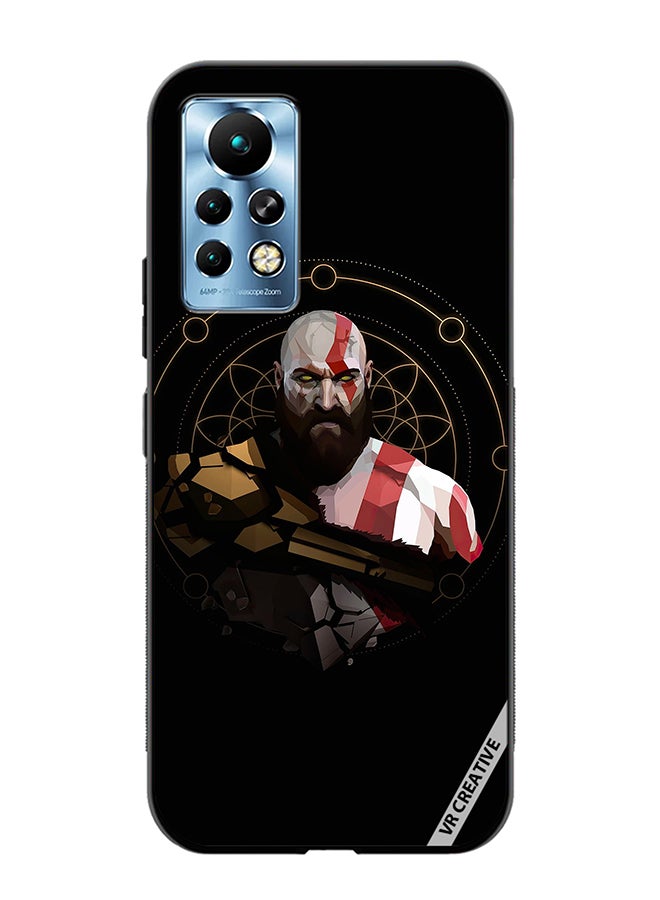 VR CREATIVE Protective Case Cover For Infinix Note 11 Pro God Of War, Kratos Design Multicolour - Image 1