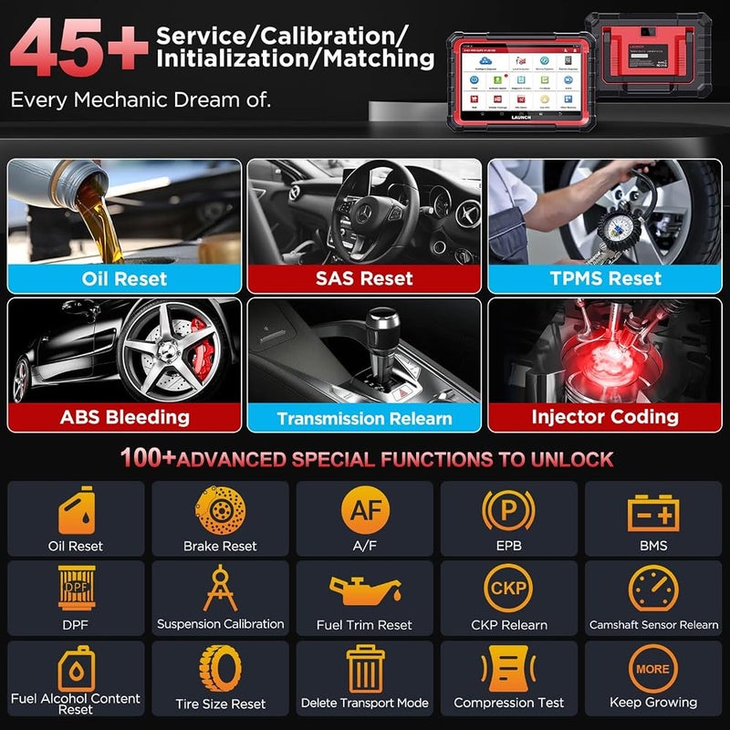 LAUNCH X431 Pro Elite OBD2 Diagnostic Scan Tool, ECU Coding&Bi-Directional - Image 5