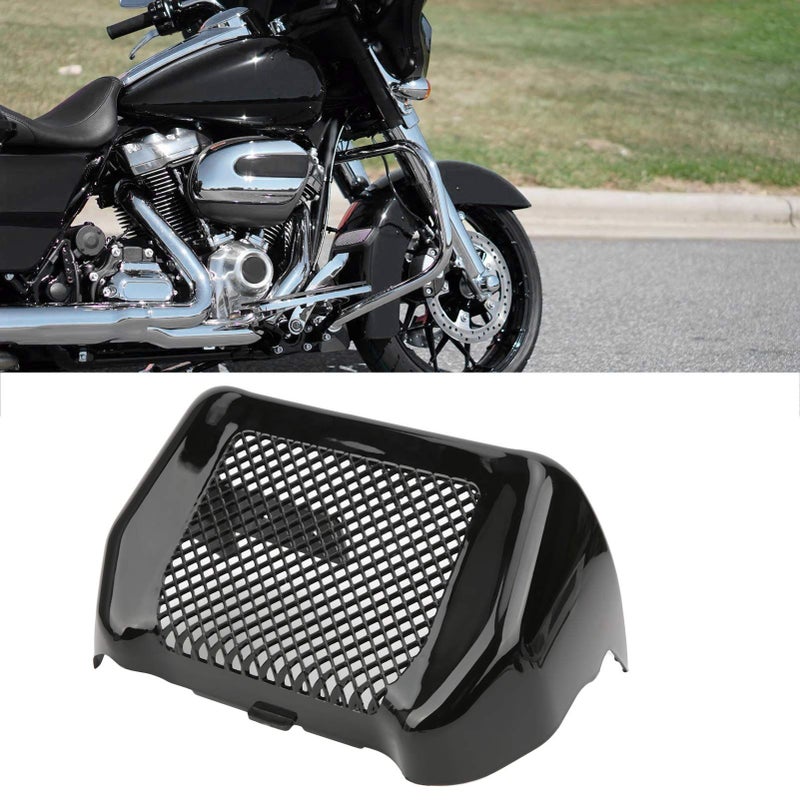 Motorcycle Oil Cooler Cover Guard Protector Black for Touring FLHT FLTRX - Image 5