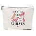 BLUE LEAVES Blue Leaves Wolves Makeup Bag Wolf Gifts for Women Girls Wolf Lover Gift Cute Wolf Stuff Merch Animal Lover Breeder  - Image 2