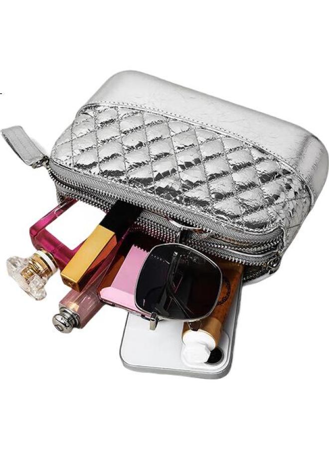 Viney Leather Handbag, Women'S Crossbody Bag, Stylish Shoulder Bag, Chain Strap Tote Bag, Practical Birthday And Mother'S Day Gift For Mom - Image 3